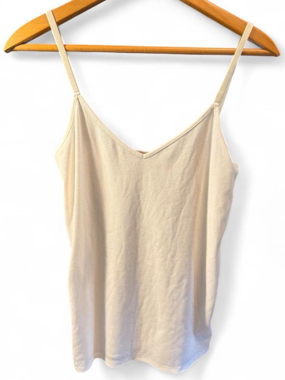 Juicy Couture Cream V-Neck Spaghetti Strap Camisole
